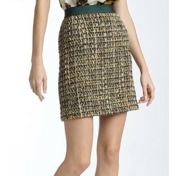 Kate Spade New York Kylie Skirt Black Silver Cream - Picture 10 of 11